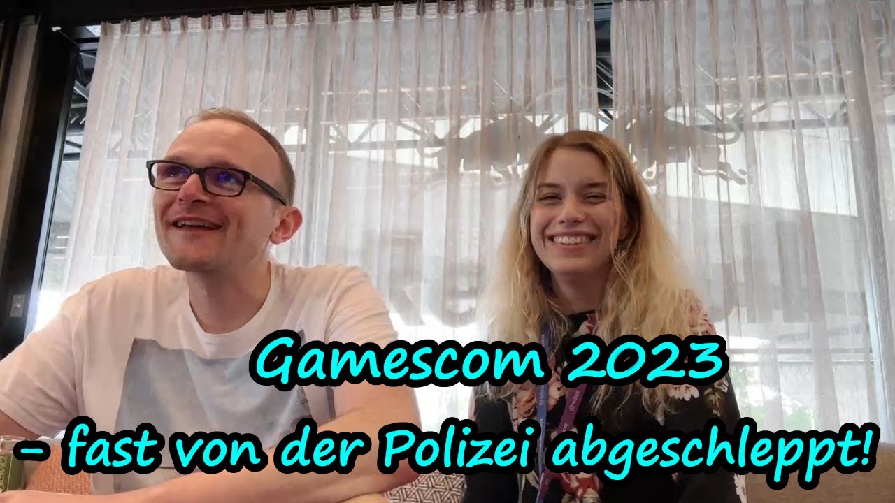 Meine Gamescom 2023! IRL Streams und Polizeidrohungen