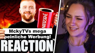 MckyTVs WERBUNG für Nestlé 😲 | REACTION | Regina Hixt