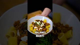 🥟 FAKE Manti, die virale Turkish Pasta! 😍✨ #rezept