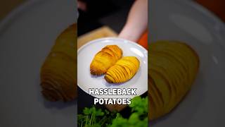 Das ultimative Kartoffelrezept: Hasselback Potatoes 🥔 #rezept