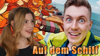 7 Tage auf einem Containerschiff || Reaktion Tomatolix