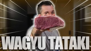 KüchenHack: Wagyu Tataki / Soja Nussbutter / Udon Nudeln