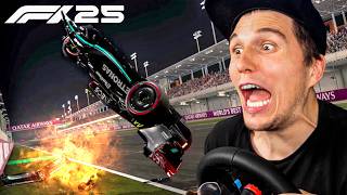 CRASH beim Start? - Paluten spielt zum ersten mal F1 25