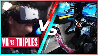 VR vs TRIPLES im Sim Racing - Wo ist man schneller?
