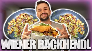 Wiener Backhendl Gurkennudeln Bratkartoffeln Buchteln