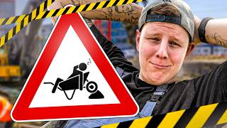 Handwerker beim faulenzen erwischt!