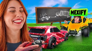 Mexify COACHED mich bei meinem ERSTEN MAL Rocket League 😭