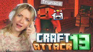 TRYMACS UND ICH SIND KOMPLETT *LOST* IN NETHER 😂 | CRAFT ATTACK 13