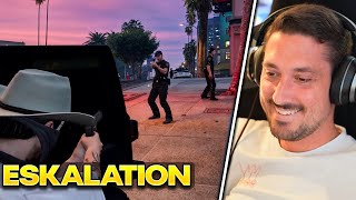 Eskalation mit der Polizei am Dulli Tag | GTA 5 RP
