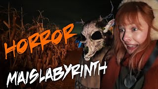 Besuch im Horror Mais Labyrinth!