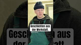 Geschichten aus der Werkstatt. I Den ganzen Sketch seht ihr auf dem Kanal!