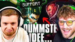 TRYMACS hat nen BREAKDOWN weil er das SPIEL NICHT VERTSEHT... | DUO-BOTLANE bis GOLD F2