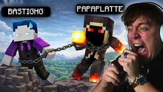 Minecraft, aber wir sind aneinander gekettet