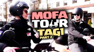 Ich fahre nach 10 Jahren das erste Mal Moped! | Mofa-Tour #2