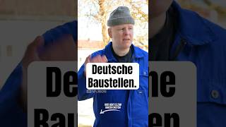 Deutsche Baustellen. I Den ganzen Sketch seht ihr auf dem Kanal!