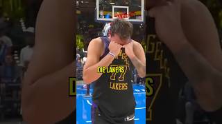 Luka verletzt und ein Fan beleidigt ihn 😳 was ging da ab? #nba #lakers #doncic #viral