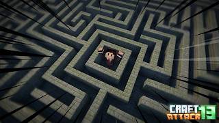 GEFANGEN in einem IRRGARTEN aus 147 TRILLIONEN WEGEN | CraftAttack 13