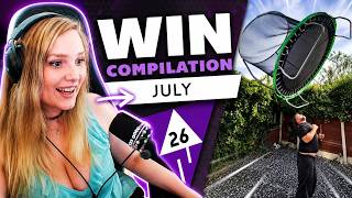 REAGIERUNG: Win Compilation Best of JULI 2026