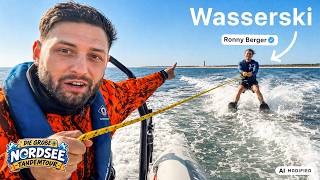 WASSERSKI auf der NORDSEE! Inselüberfahrt & Bootstour zum Finale der Tandem Tour! | 3/3