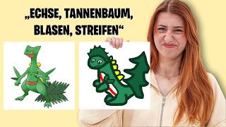 Ich zeichne Pokemon nach BESCHREIBUNG😭 (kenne aber keine)