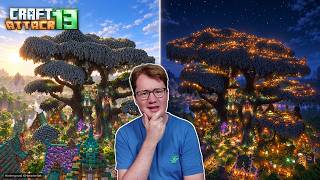 Er hat NUR einen BAUM GEBAUT. Und es ist der größte, der je in CRAFT ATTACK 13 gebaut wurde